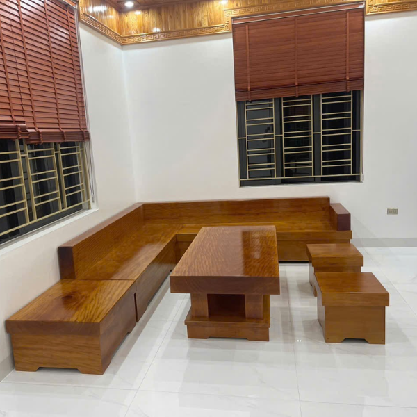 Bộ Bàn Ghế Gỗ Mít Bilinga