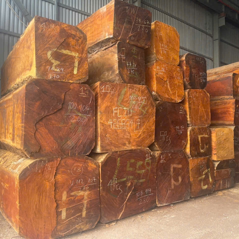 Khối Gỗ Lim Okan Nguyên Khối Nhập Khẩu Cao Cấp
